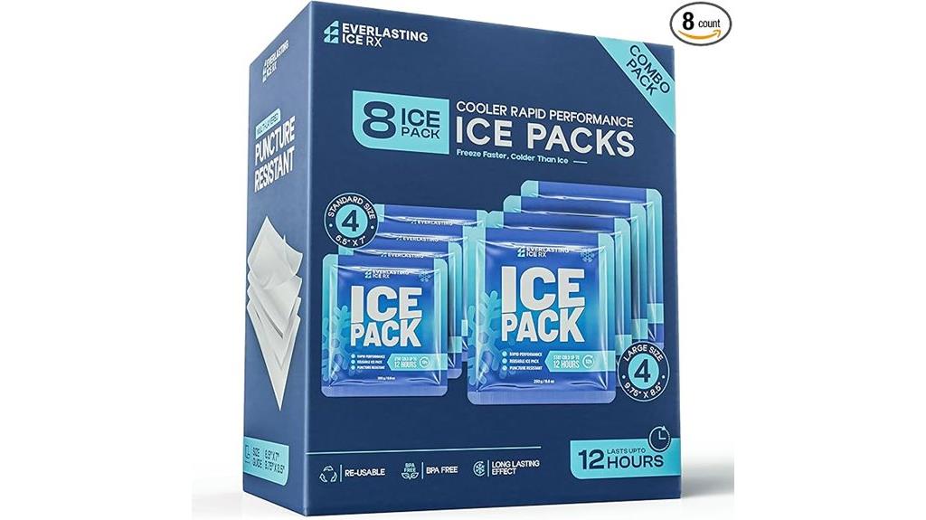 reusable ice packs 8 pack