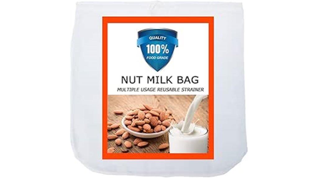 reusable nut milk bag