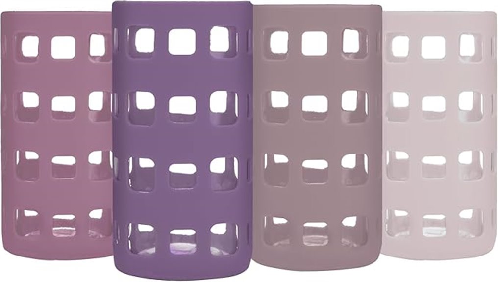 silicone bottle sleeve set