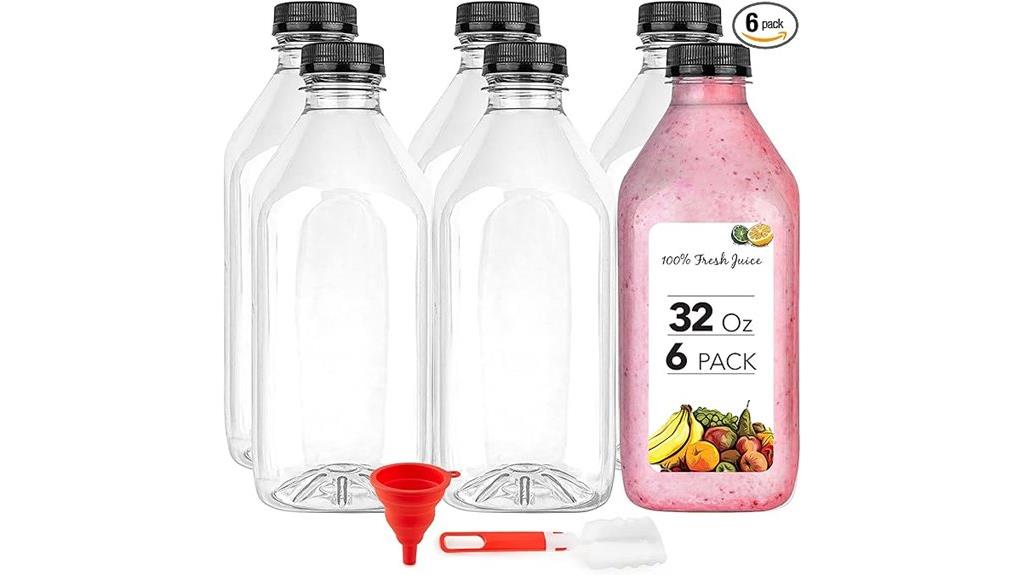 six pack 32 oz bottles