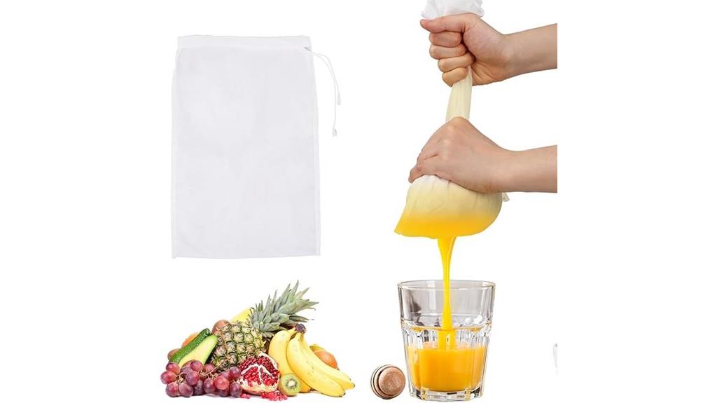 six pack nut straining bags
