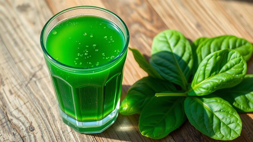 spinach oxalate content reduction