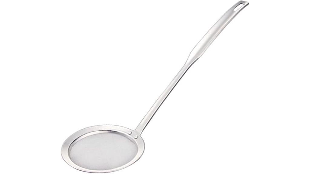 stainless mesh skimmer spoon