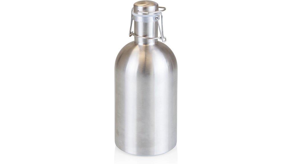 stainless steel beer growler