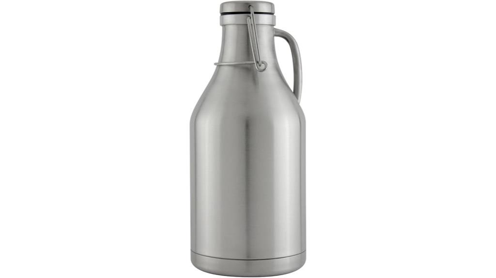 stainless steel beer growler