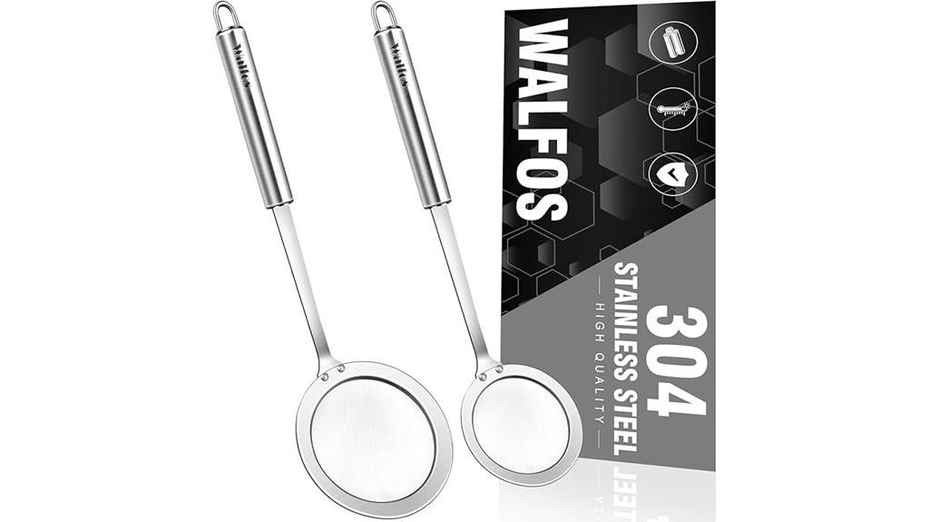 stainless steel mesh strainers