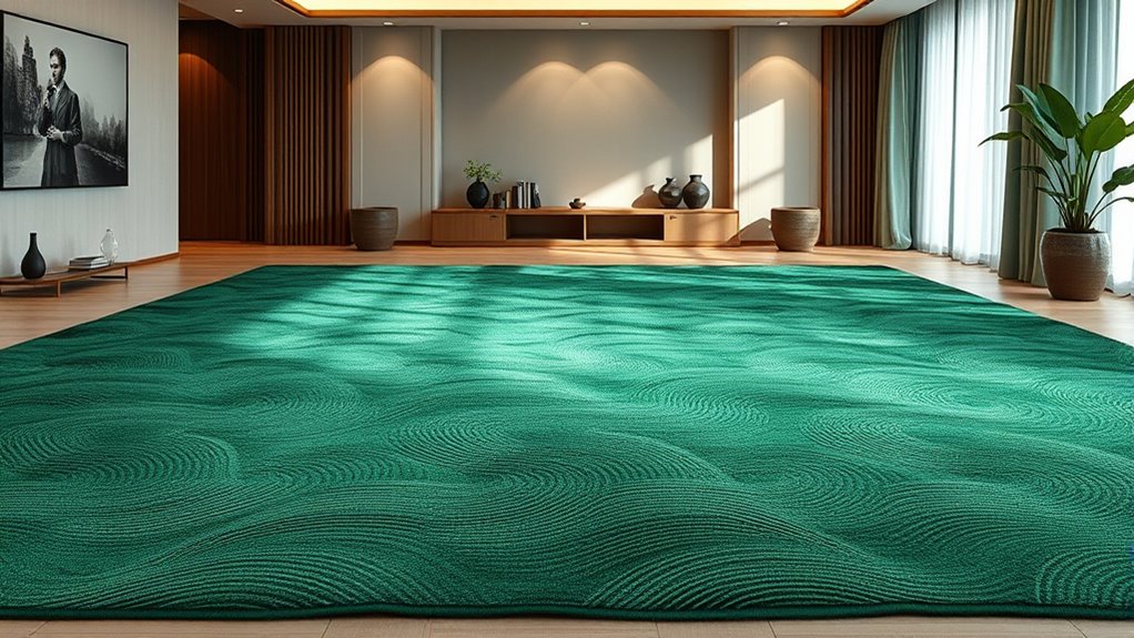 stylish quiet soundproof rugs