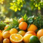 summer citrus greens detox