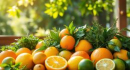 summer citrus greens detox
