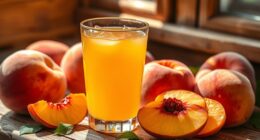 summer peach juice delights