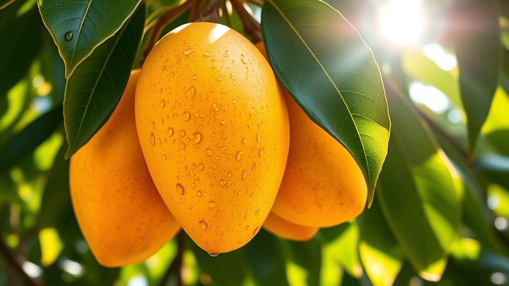 sweet nutritious tropical fruit