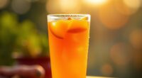 sweet orange carrot smoothie