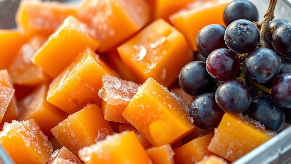 thaw frozen ingredients properly