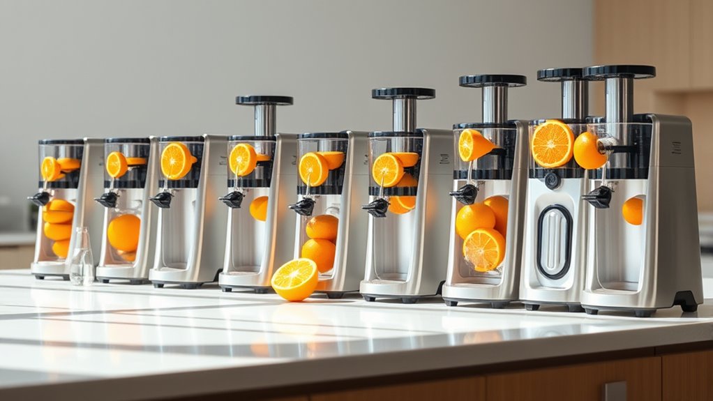 top automatic orange juicer machines