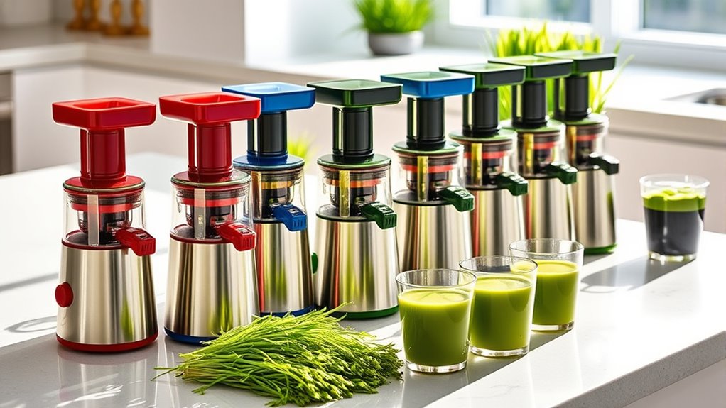 top compact wheatgrass juicers