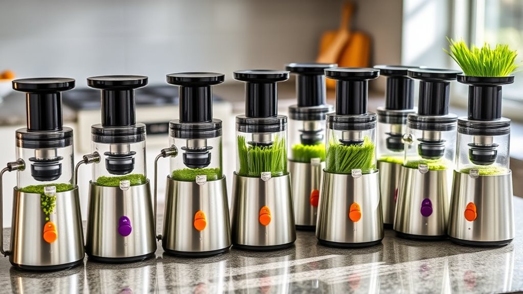 top electric wheatgrass juicers