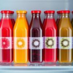 top freezer juice bottles