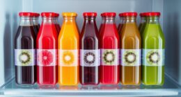 top freezer juice bottles