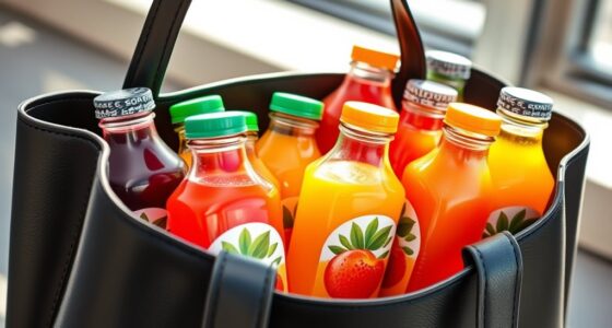 top juice bottle carriers