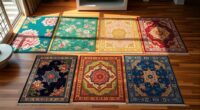 top reversible silk rugs