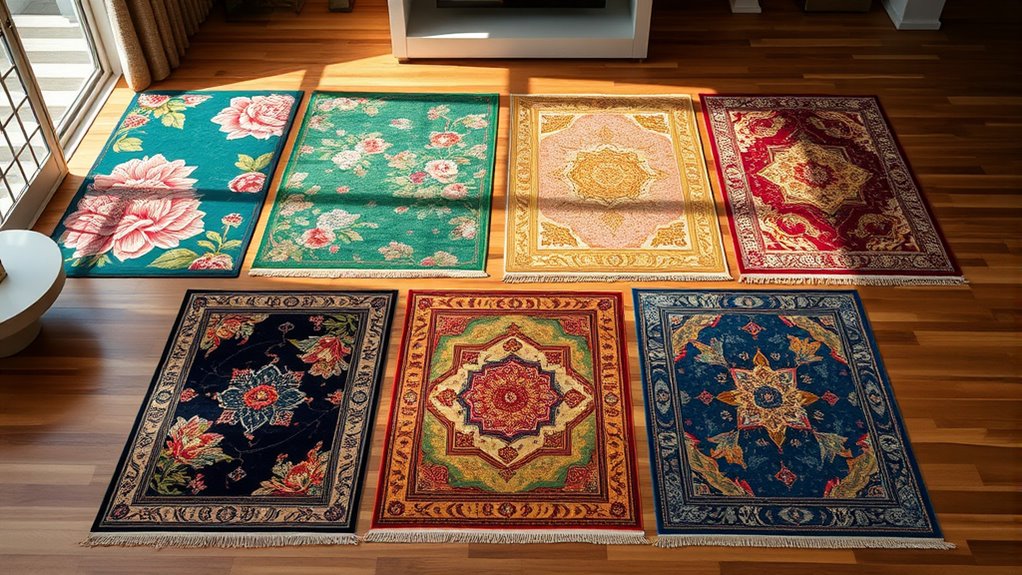 top reversible silk rugs