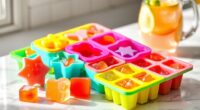 top silicone juice ice trays