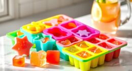 top silicone juice ice trays