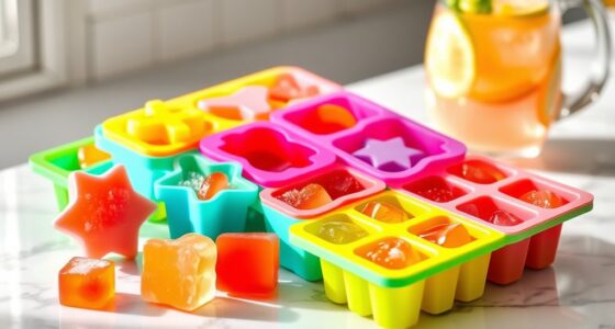 top silicone juice ice trays