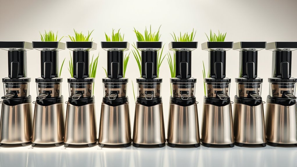 top stainless steel wheatgrass juicers