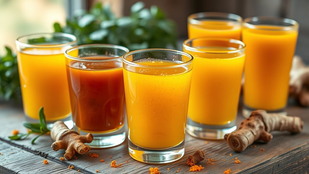 top turmeric ginger wellness shots
