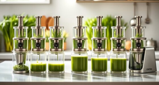 top twin gear wheatgrass juicers