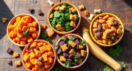 top vegetable pulp dog treats
