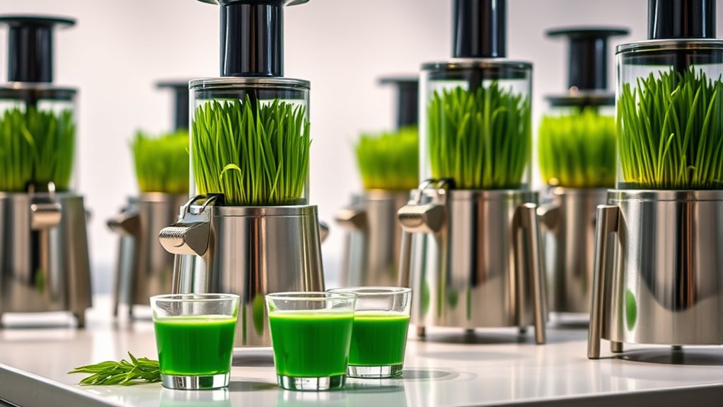 top wheatgrass juicer options