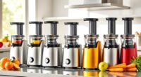 top wide chute juicers