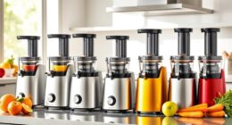 top wide chute juicers