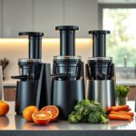 top wide chute juicers
