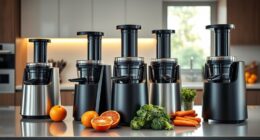 top wide chute juicers