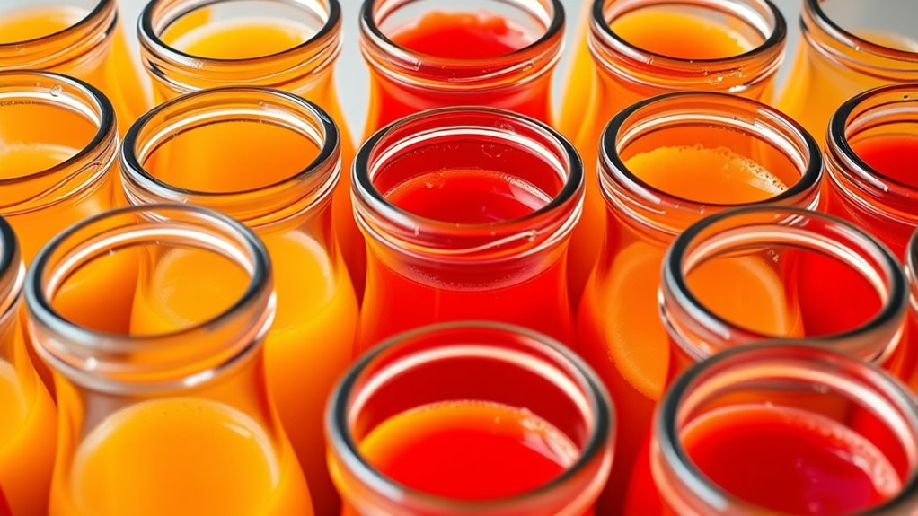 top wide mouth juice bottles