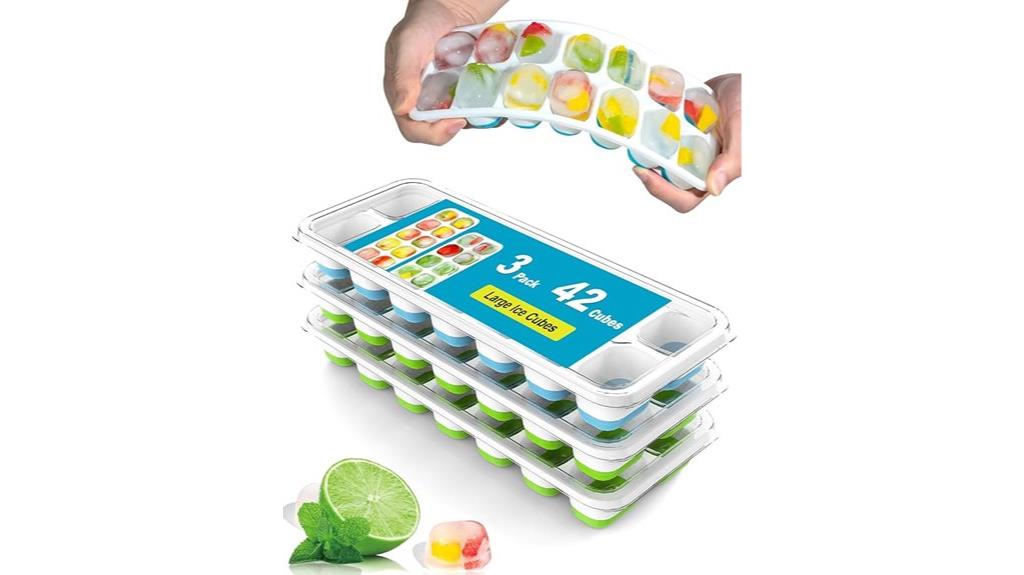 triple pack freezer trays