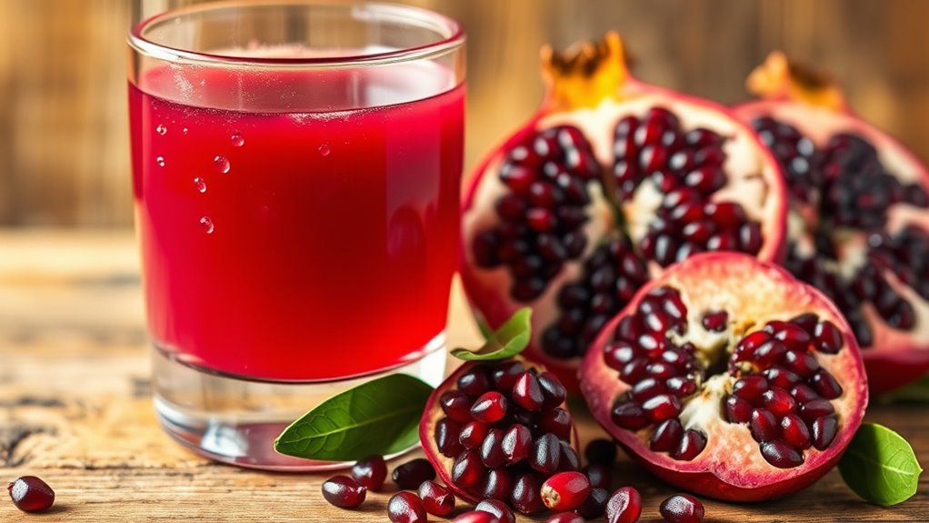 types of polyphenols in pomegranate