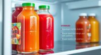 unpasteurized juice storage tips