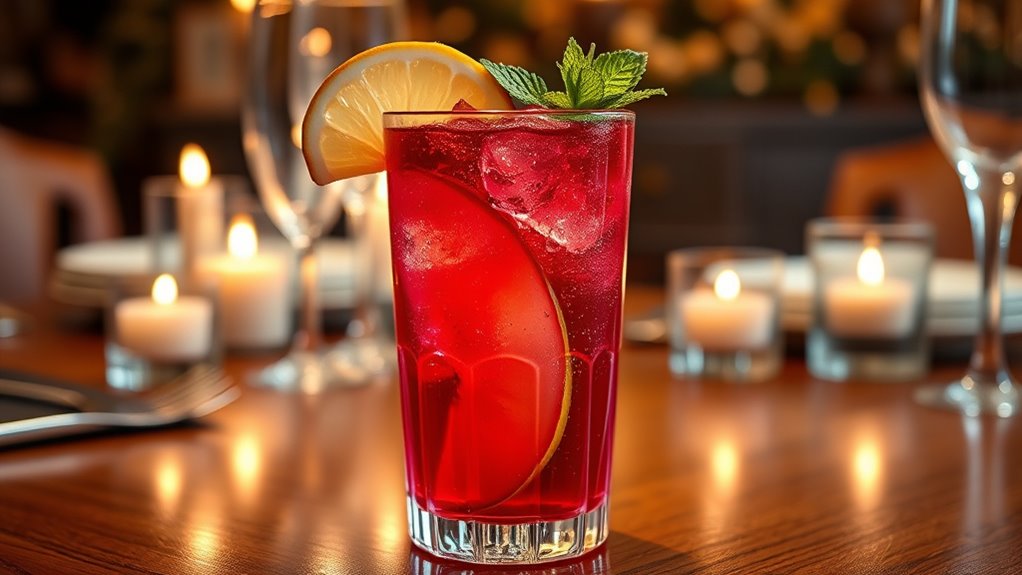 versatile festive non alcoholic drink
