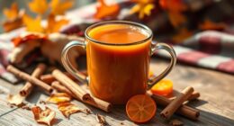 warm spiced carrot ginger