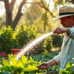 water plants during heatwaves