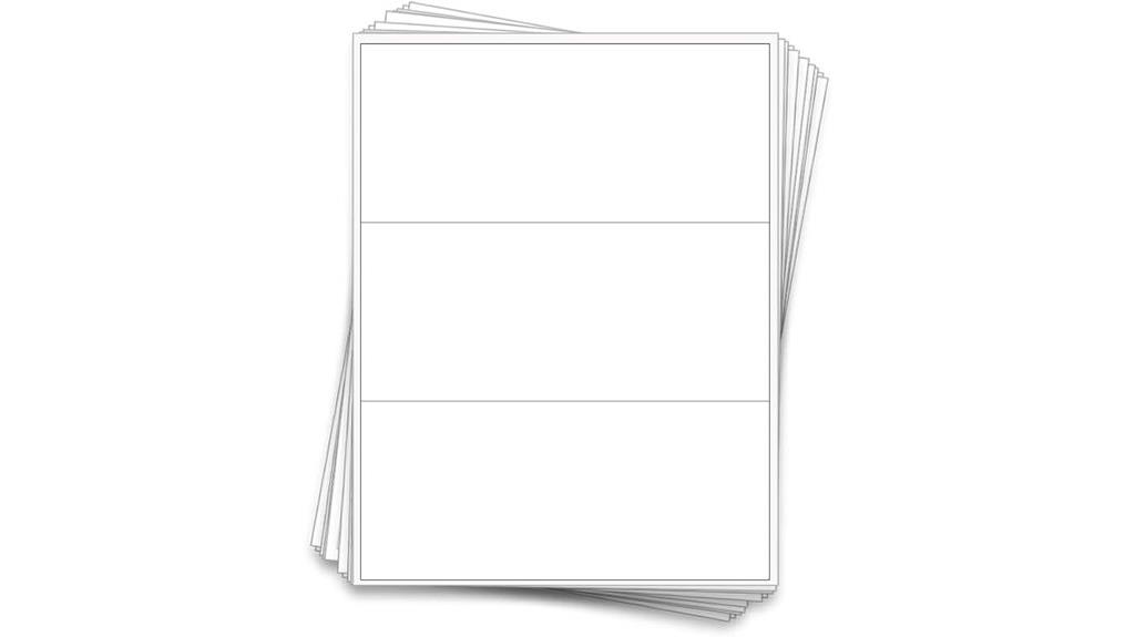 waterproof white vinyl labels