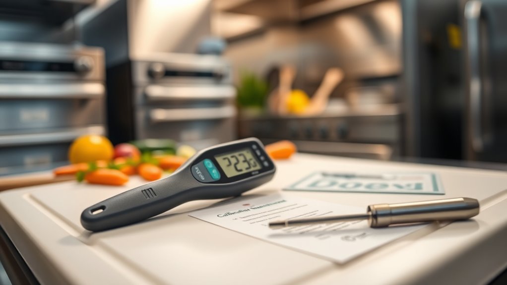 check thermometer calibration regularly