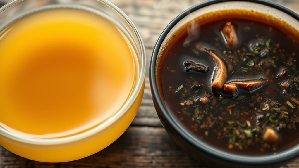 choose stock or broth