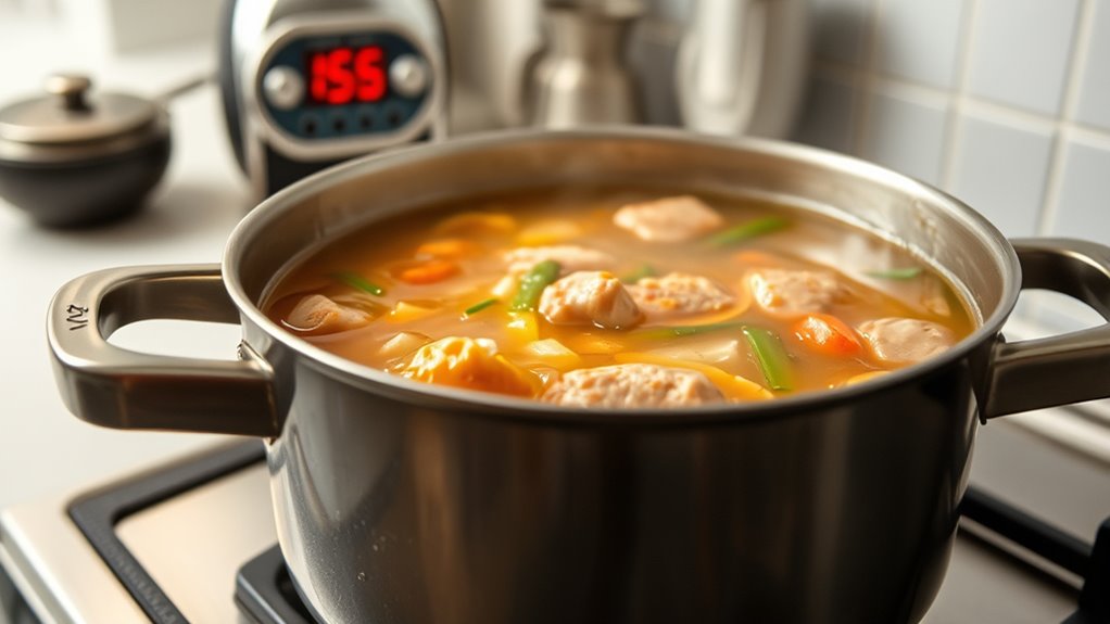 control cooking time carefully