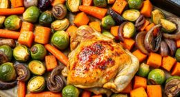 cooking method with balanced heat