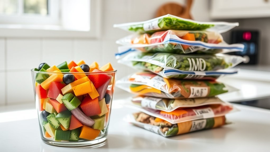 efficient freezer organization tips